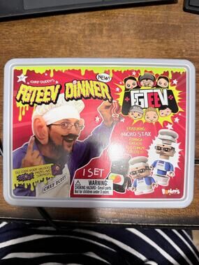 FGTeeV Micro Stax Multi Figures Lot with storage box